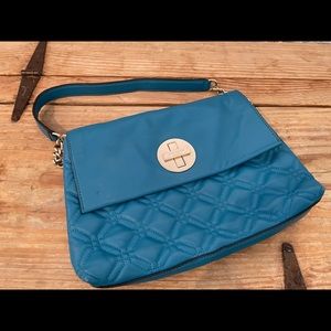 Teal Kate Spade purse